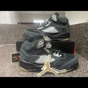 Air Jordan 5 Retro "Anthracite/Black/Silver"